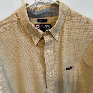 Men’s Chaps long sleeve button down shirt size Large